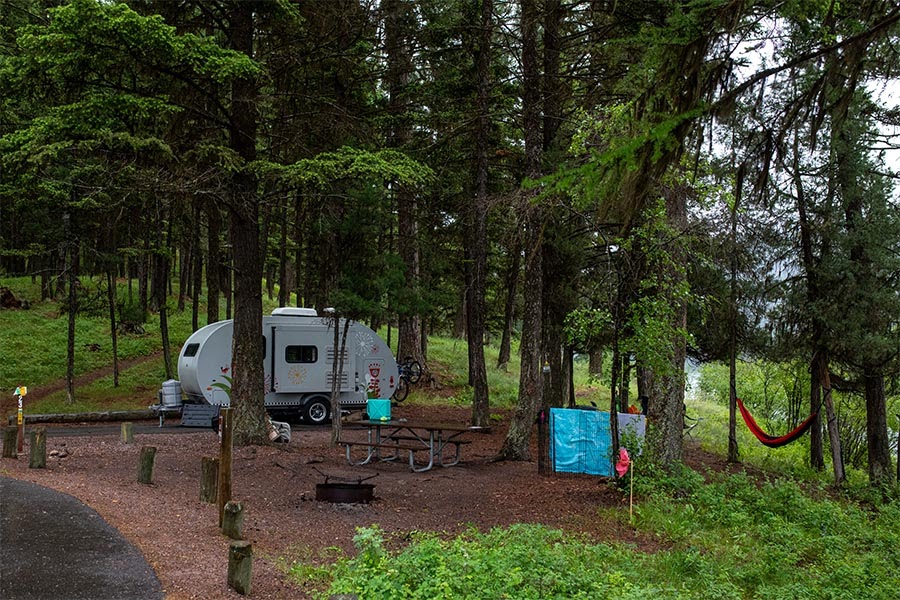 Salmon Lake State Park Campground