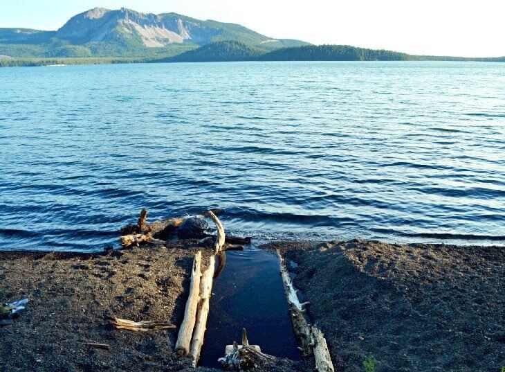 Paulina Lake Hot Springs