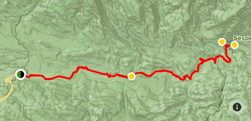 Sespe River Trail to Willette Hot Springs