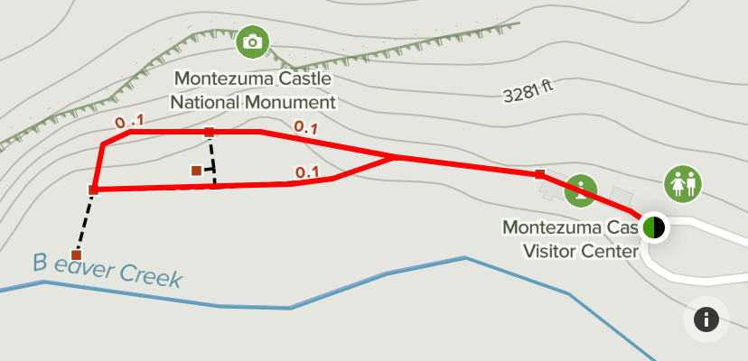 Montezuma Castle National Monumental Hiking Trail